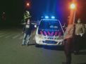 Antisipasi Balap Liar dan Tawuran, Polsek Kenjeran Laksanakan Patroli Mobile Malam Hari