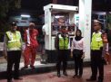 Polsek Pabean Cantikan Patroli SPBU, Sampaikan Pesan Waspada 3C