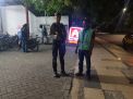 Satsabhara Polres Tanjung Perak Gelar Patroli Malam di Mini Market