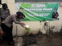 Peduli Penghijauan, Polsek Pabean Cantikan Lakukan Penanaman Pohon