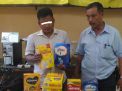 Polsek Kenjeran Penjarakan Pencuri Susu Kemasan di Minimarket