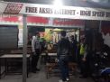 Polsek Krembangan Bubarkan Kerumunan di Warkop, Laksanakan Aturan PSBB