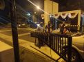 Polsek Kenjeran Lakukan Patroli Malam di Pemukiman, Sampaikan Himbauan Waspada Orang Tak Dikenal