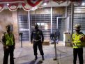 Polsek Pabean Cantikan Patroli Malam di Kantor Bank, Sampikan Pesan Waspada Orang Tak Dikenal