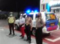 Polsek Asemrowo Gelar Patroli Malam di SPBU, Antisipasi Kriminalitas 3C