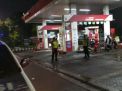 Polsek Pabean Cantikan Gelar Patroli Malam di SPBU, Sampaikan Himbauan Waspada Upal