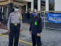 Babinkamtibmas Polsek Pabean Cantikan Amankan Kebaktian Minggu Pagi di Gereja Pantekosta