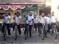 Kapolsek Pabean Cantikan Bersama Personil Lakukan Patroli Bersepeda