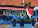 Kapolsek Krembangan Pimpin Upacara di Sekolah, Sampaikan Penyuluhan Kenakalan Remaja