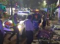 Gelar Patroli Skala Besar, Polres Tanjung Perak Bagikan Masker Gratis