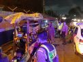 Polres Tanjung Perak Gelar Patroli Skala Besar Diikuti Operasi Penertiban Masker