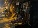 Personil Unit Reskrim Polsek Kenjeran Patroli Malam ke Tempat Rawan