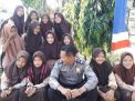 Babinkamtibmas Takal Kedinding Titip Pesan Keselamatan & Rajin Belajar