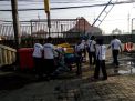 Program Sabtu Osis, Polsek Krembangan Laksanaan Olahraga Pagi & Kerja Bakti
