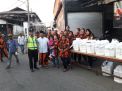 Polsek Kenjeran Kawal Pembagian Takjil Dari Pemuda Pancasila