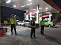 Polsek Pabean Cantikan Patroli SPBU, Titip Pesan Waspada 3C & Uang Palsu