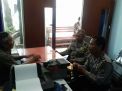 Babinkamtibmas Koordinasi Keamanan Wilayah Bersama Kecamatan