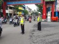 Unit Lantas Polsek Pabean Cantikan Atur Lalu Lintas Pagi Cegah Kemacetan