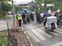 Polsek Asemrowo Atur Lalu Lintas Pagi & Sosialisasi Tertib Lalu Lintas