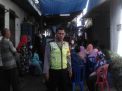 Polsek Pabean Cantikan Pantau Keamanan di TPS-TPS