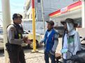 Satsabhara Polres Tanjung Perak Patroli Mini Market, Titip Pesan Kamtibmas