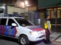 Unit Lantas Polsek Krembangan Lakukan Patroli Malam di Pemukiman