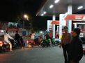 Polsek Semampir Patroli SPBU di Malam Hari, Antisipasi Aksi Kriminalitas