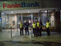 Polsek Pabean Cantikan Pantau Keamanan di Kantor Bank Lewat Patroli Malam