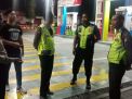 Polsek Asemrowo Gelar Patroli Malam di SPBU, Sampaikan Himbauan Waspada Jambret