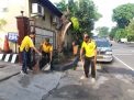 Gelar Program Sabtu Osis, Polsek Pabean Cantikan Bersih-Bersih Mako