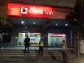 Pantau Keamanan Kantor Bank, Polsek Pabean Cantikan Gelar Patroli Malam