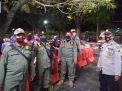 Personil Pospam Polsek Semampir Lakukan Pemantauan Protokol Kesehatan