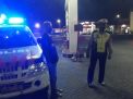 Polsek Asemrowo Gelar Patroli di SPBU Jalan Dupak Rukun, Waspada Kejahatan 3C di Malam Hari