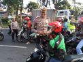 Satlantas Polres Tanjung Perak Operasi Cipkon di Jalan Rajawali