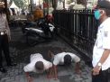 Polsek Asemrowo Gelar Operasi Penertiban Masker, Sasar Pengguna Jalan di Depan Mako