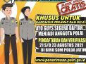 Polri Buka Pendaftaran Bakomsus Perawat & Bidan Tahun Anggaran 2021