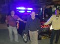 Tingkatkan Keamanan, Polsek Asemrowo Patroli Malam Sambil Razia Premanisme