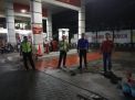Polsek Semampir Patroli SPBU, Titip Pesan Waspada Uang Palsu
