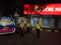 Pantau Keamanan Kantor Bank, Polsek Pabean Cantikan Gelar Patroli di Malam Hari