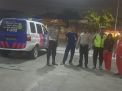 Polsek Asemrowo Gelar Patroli Malam di SPBU, Sampaikan Himbauan Kamtibmas