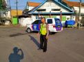 Unit Lantas Polsek Pabean Cantikan Gelar Pengaturan Pagi Cegah Kemacetan