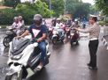 Unit Lantas Polsek Asemrowo Gelar Pengaturan Pagi Cegah Kemacetan