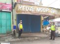 Antisipasi Kerumunan, Polsek Pabean Cantikan Gelar Patroli di Warkop