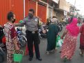 Babinkamtibmas Krembangan Utara Sampaikan Himbauan Penggunaan Masker