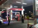 Antisipasi Kriminalitas di SPBU, Polsek Pabean Cantikan Lakukan Patroli Malam
