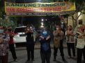 Babinkamtibmas Perak Barat Sambang Kampung Tangguh, Pantau Pelaksanaan Protokol Kesehatan