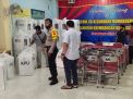 Babinkamtibmas Morokrembangan Kawal Pendistribusian Kotak Suara Dari PPS Ke Balai RW VI Tambak Asri