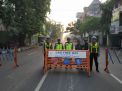 Satlantas Polres Tanjung Perak Lakukan Penjagaan Jalur Car Free Day