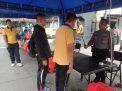 Polres Tanjung Perak Wajibkan Anggota & Tamu Mengikuti Prosedur Pemeriksaan Suhu Tubuh