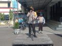 Wakapolres Tanjung Perak Pimpin Apel Pagi, Ingatkan Personil Untuk Tetap Gunakan APD